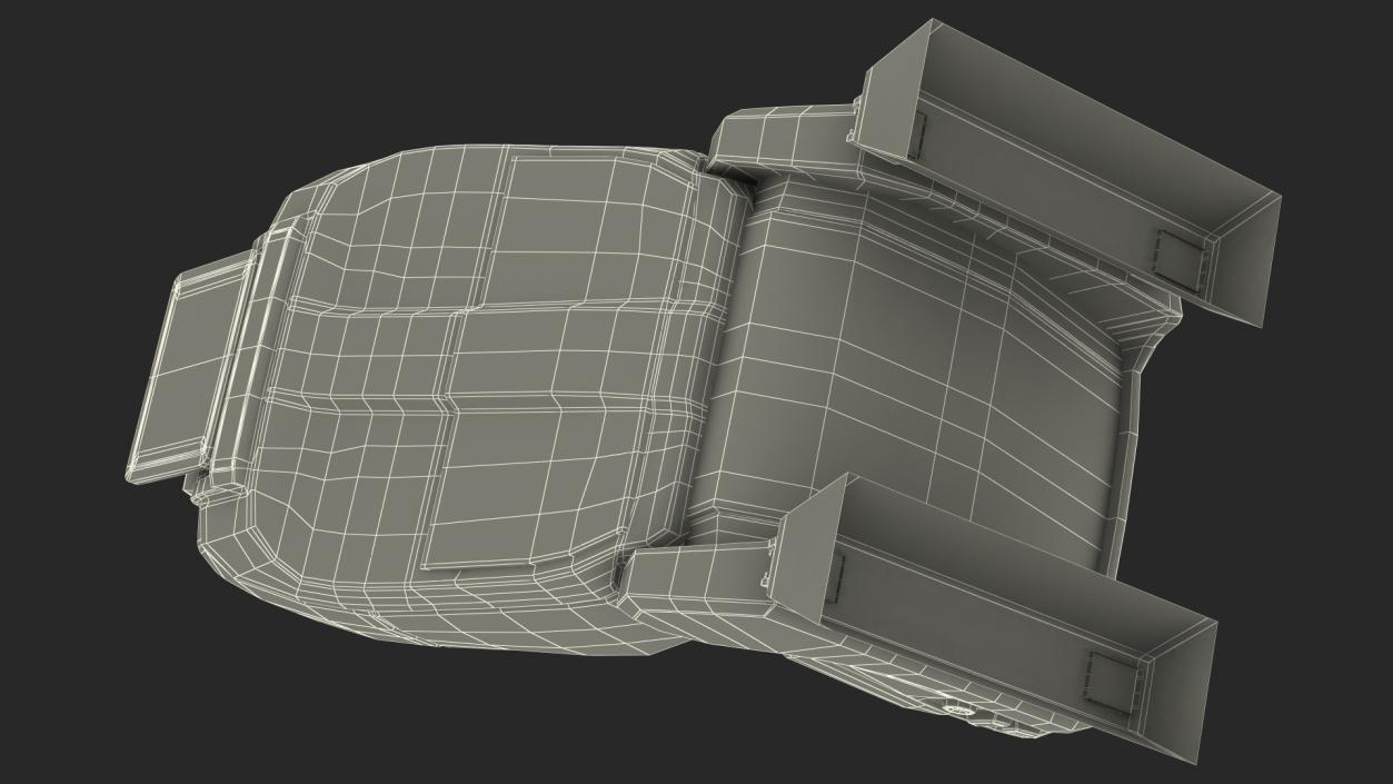 SUV Front Seat 3D model