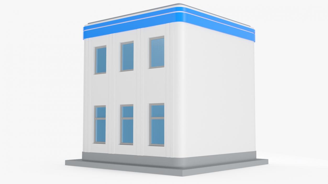 3D Cartoon Building