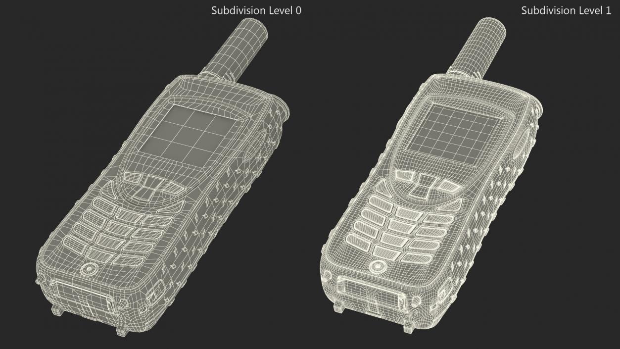 Extreme Satellite Phone Camouflage 3D model