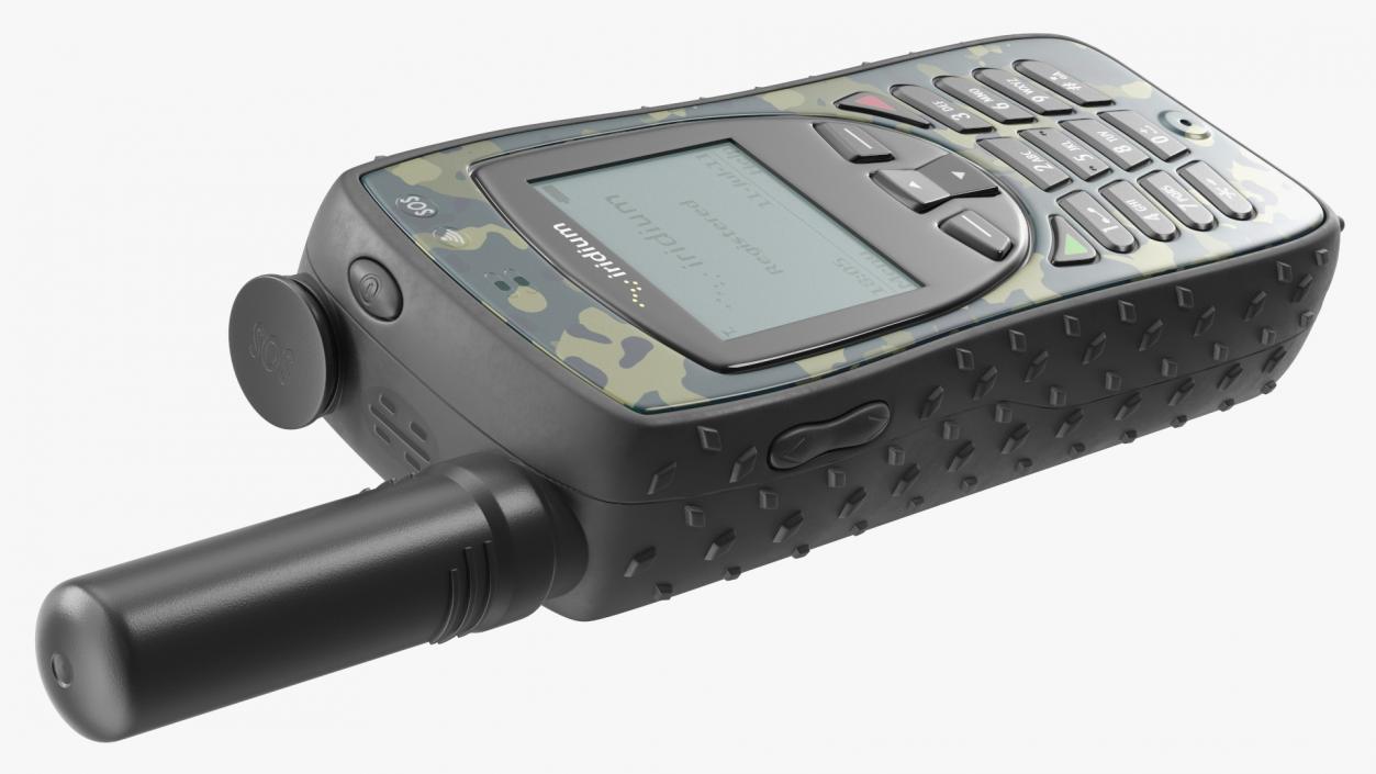 Extreme Satellite Phone Camouflage 3D model