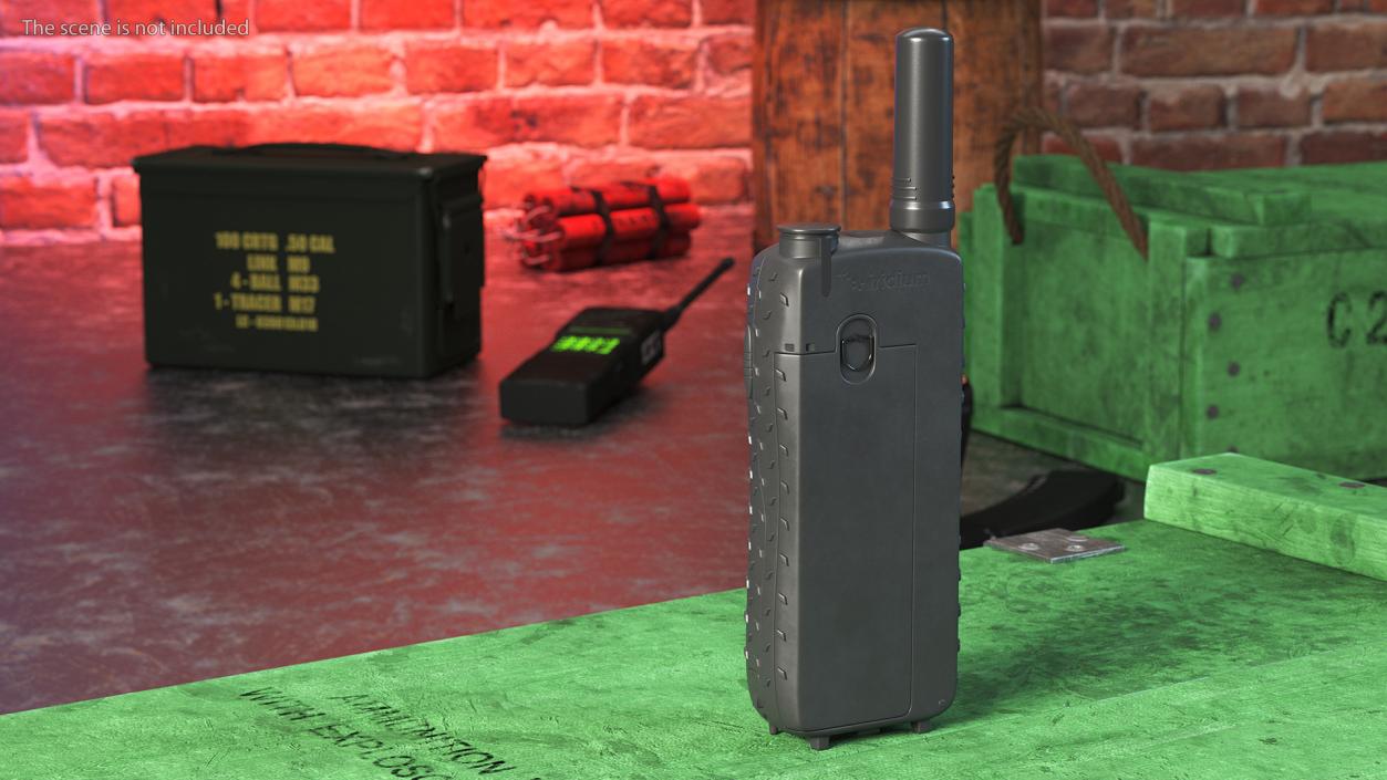 Extreme Satellite Phone Camouflage 3D model