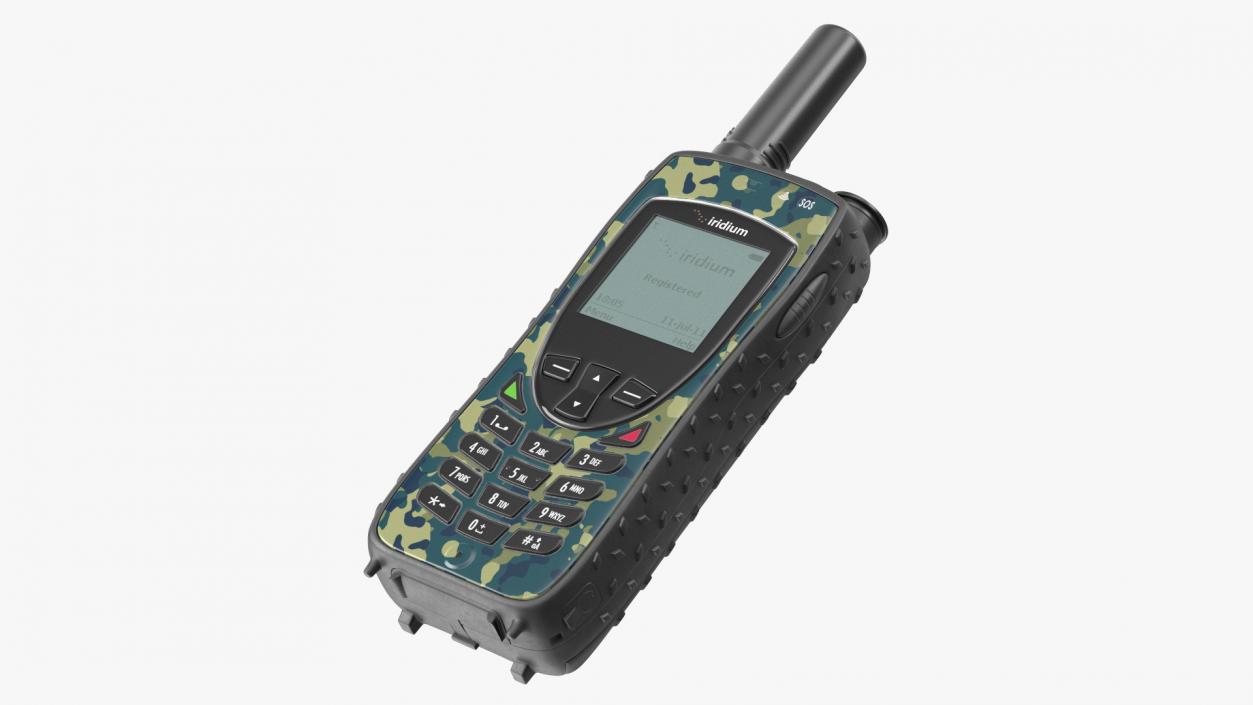 Extreme Satellite Phone Camouflage 3D model