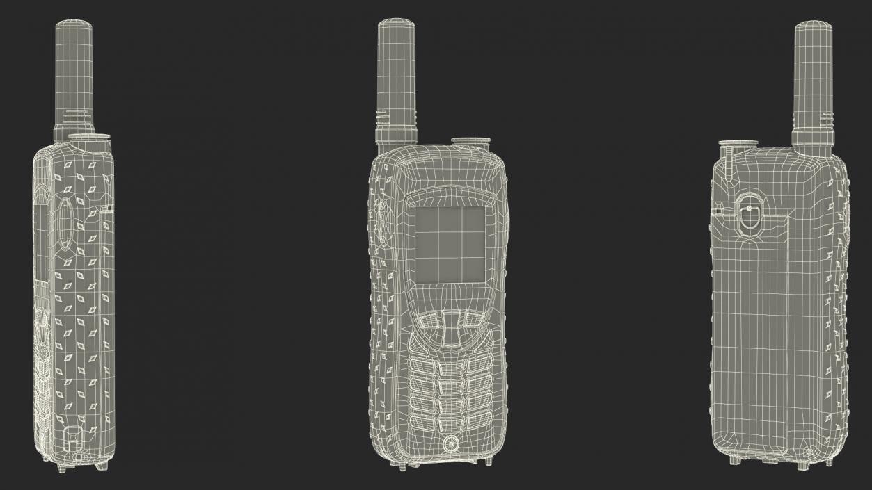 Extreme Satellite Phone Camouflage 3D model