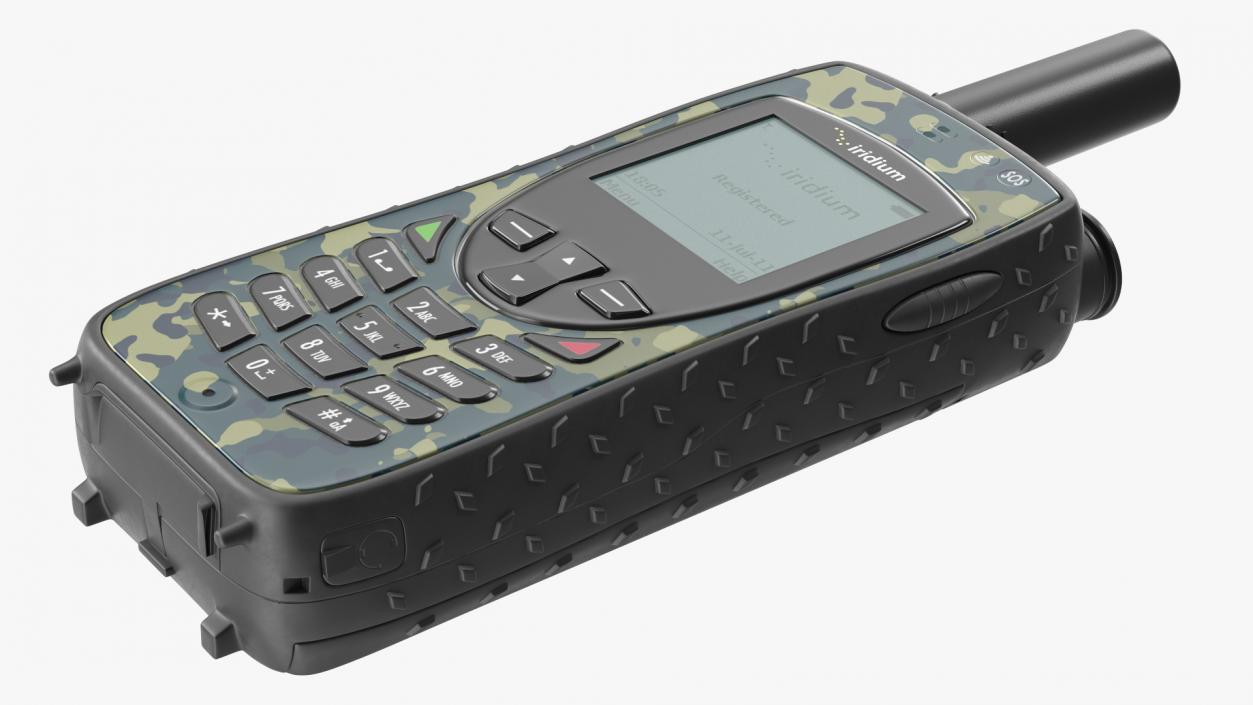 Extreme Satellite Phone Camouflage 3D model