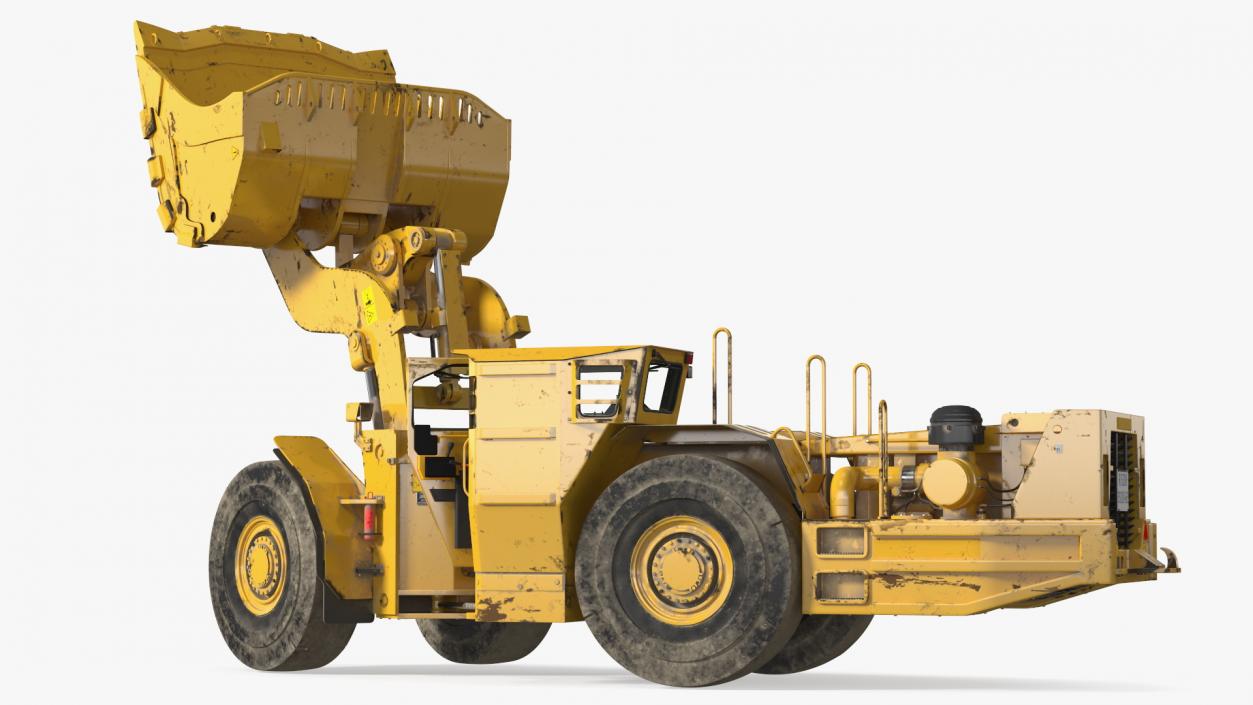 3D Rigged Heavy Construction Machinery Collection 3 model