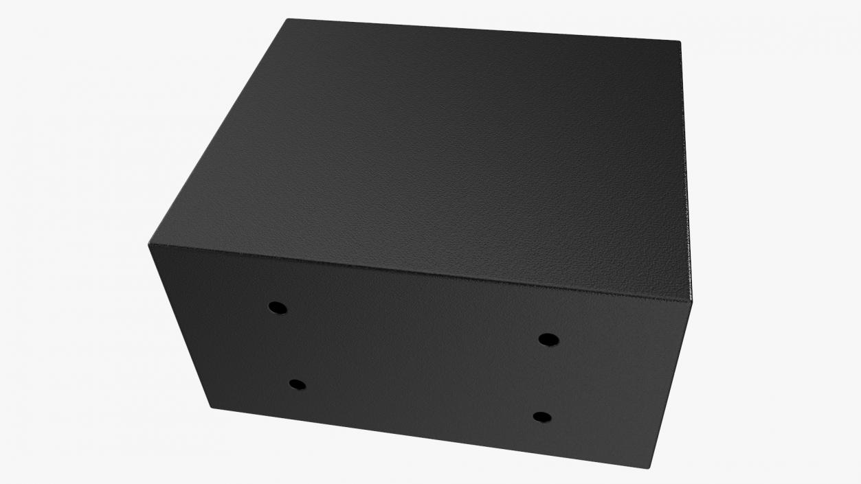 3D Digital Safe Black model