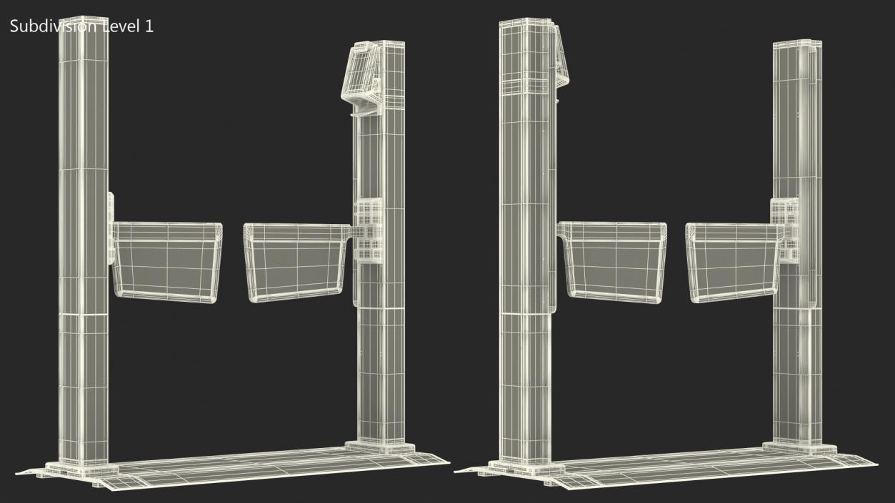 Smart Gate Flap Paddle 3D