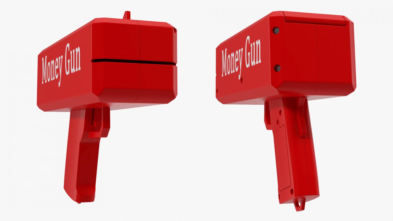 Money Gun 3D model