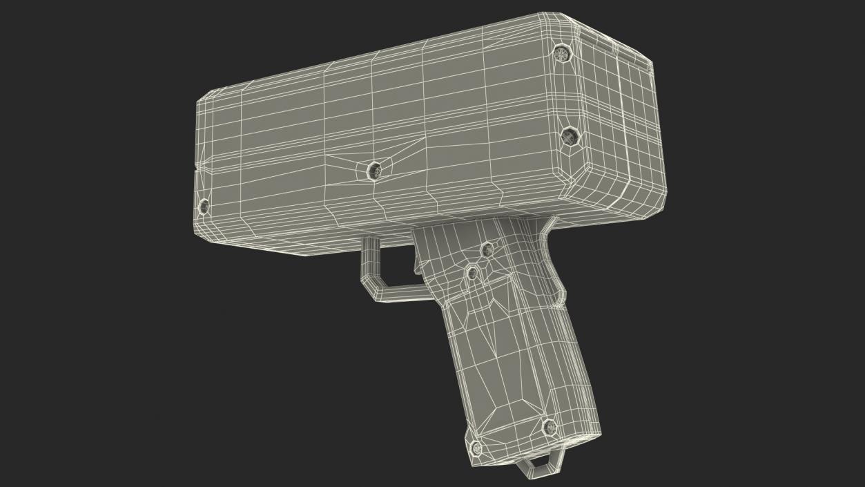 Money Gun 3D model