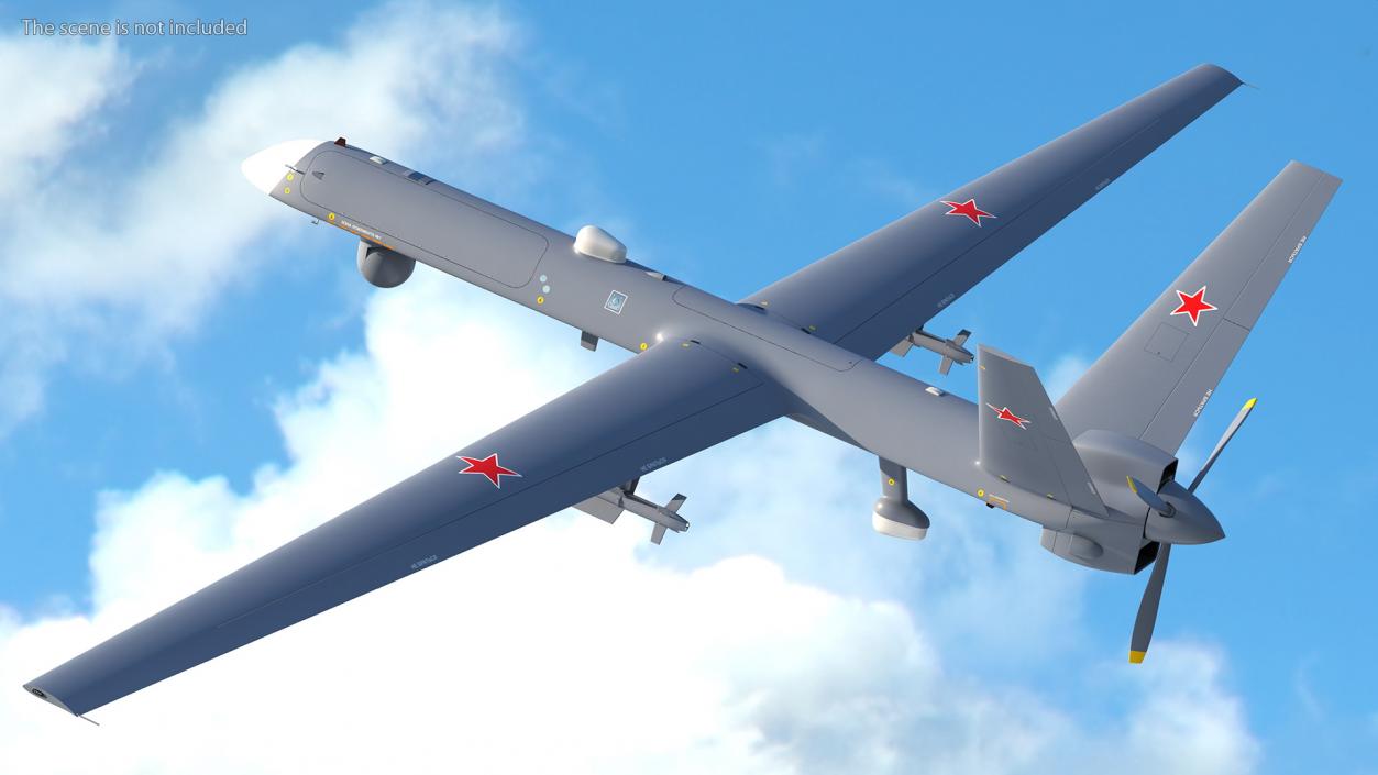 Orion Russian UAV Flight 3D model