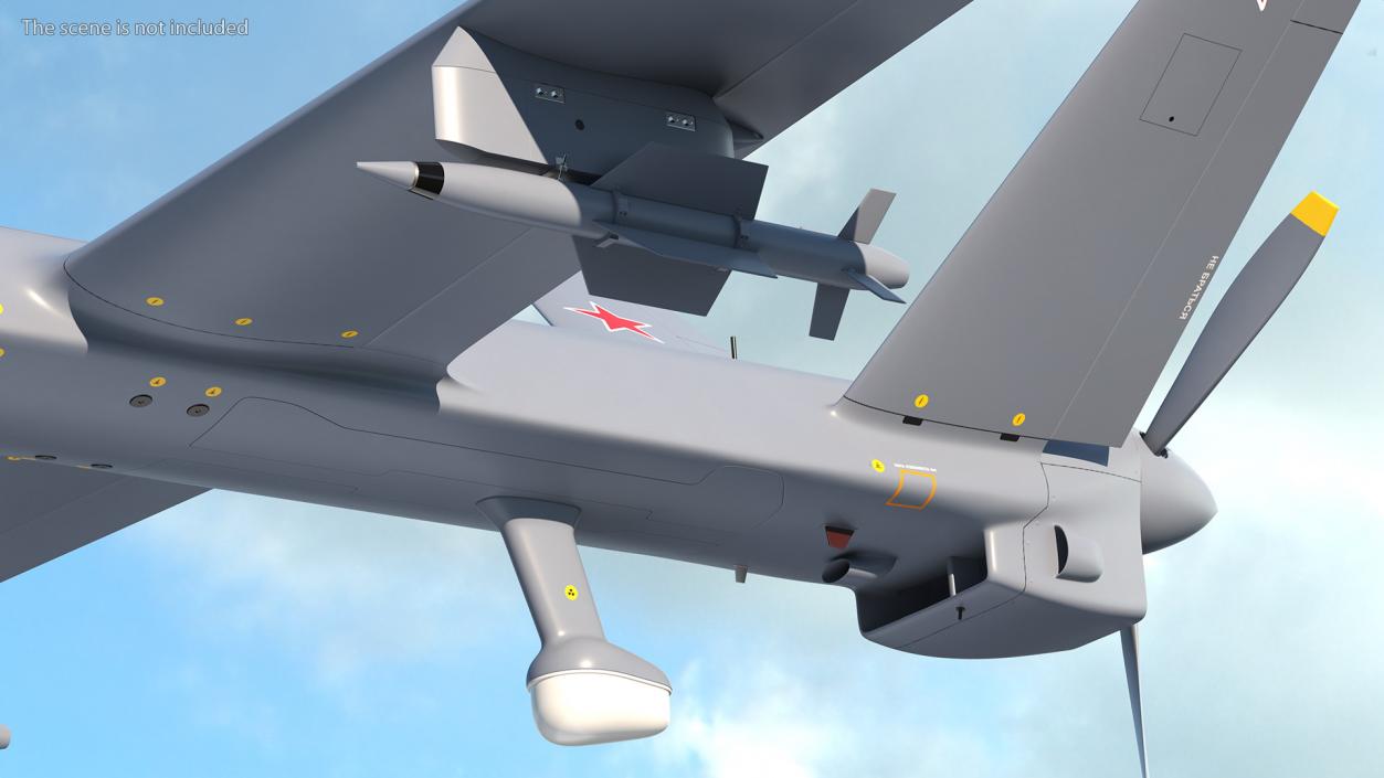 Orion Russian UAV Flight 3D model