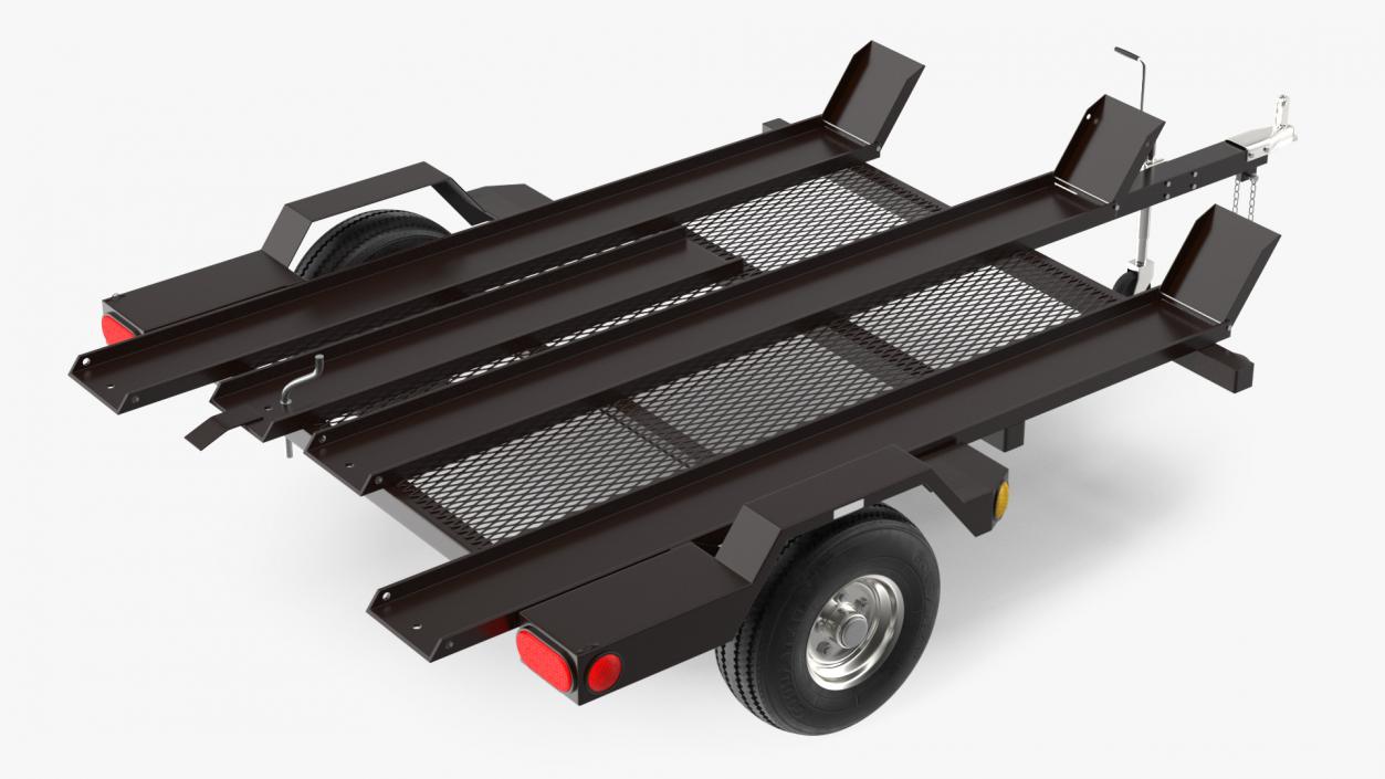 3D ECHO 3 Place Motorcycle Trailer