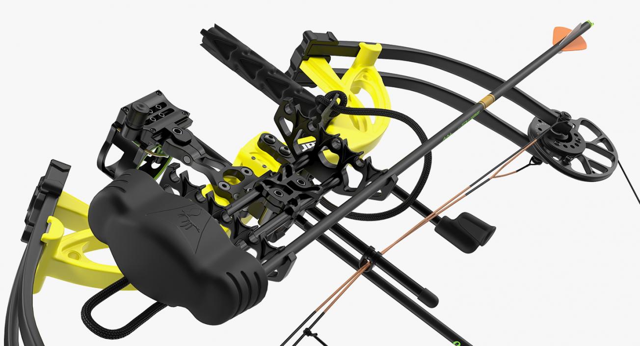 3D Armed Compound Bow Bear Archery Cruzer G2