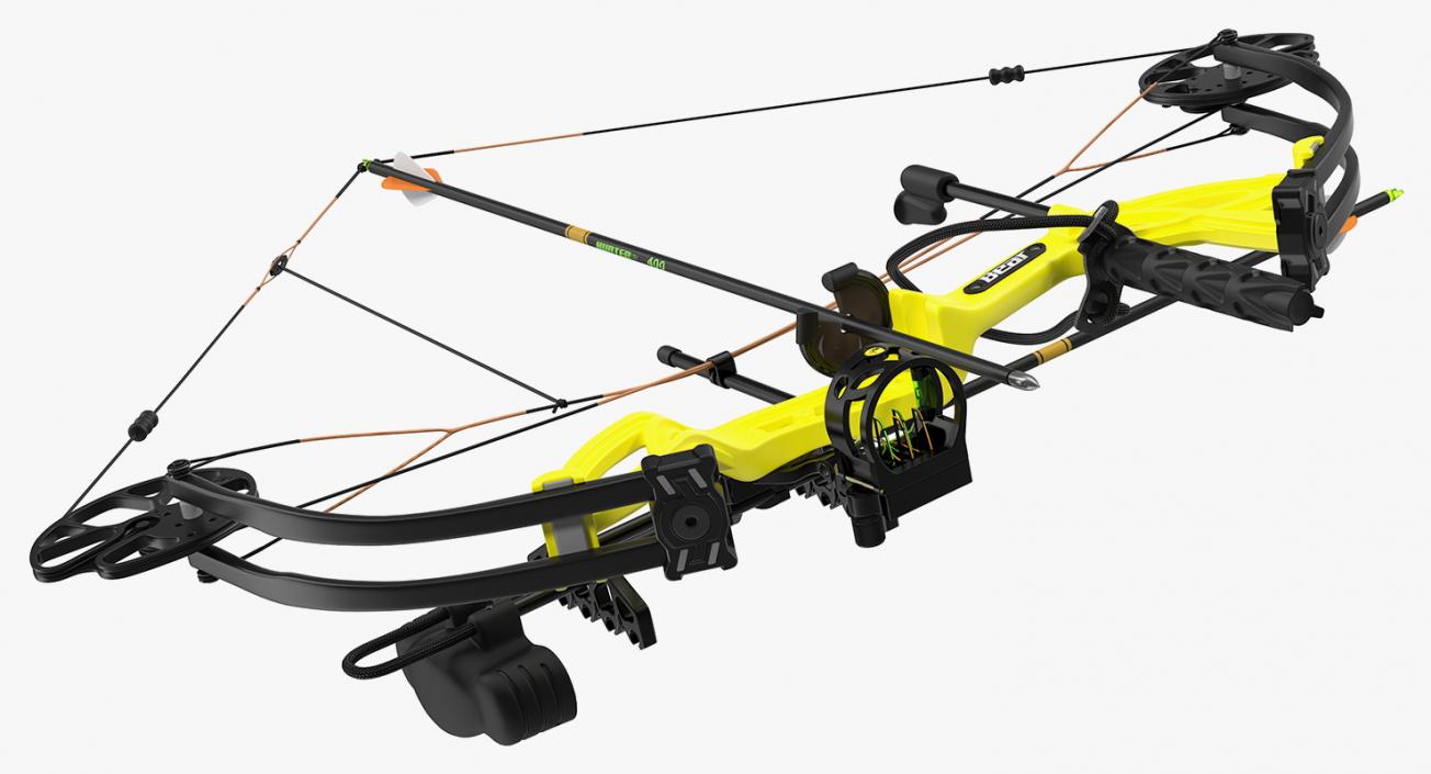 3D Armed Compound Bow Bear Archery Cruzer G2