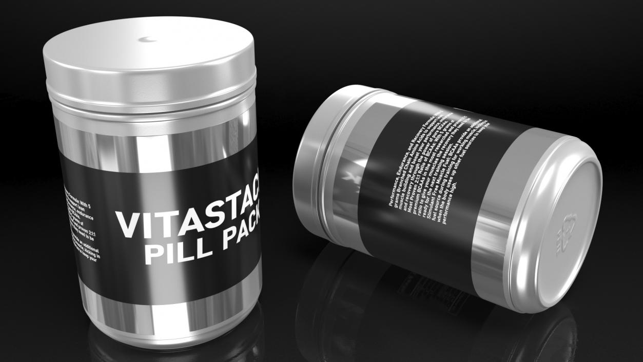 Vitastack Pill Pack 3D model