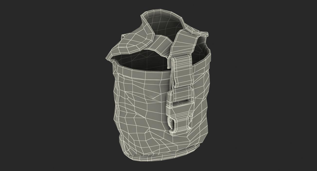 Military Pouch 3D model