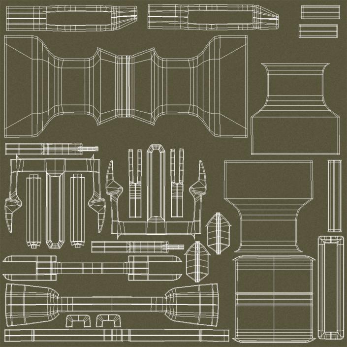 Military Pouch 3D model