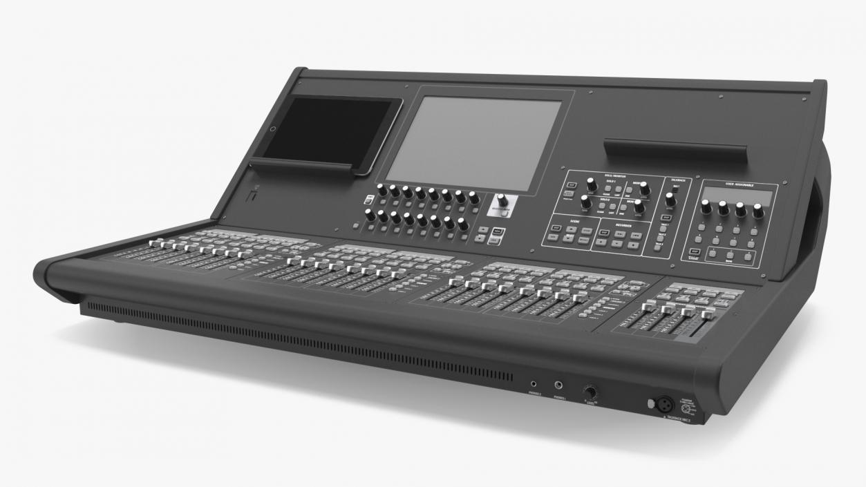 3D Live Mixing Console Grey 2