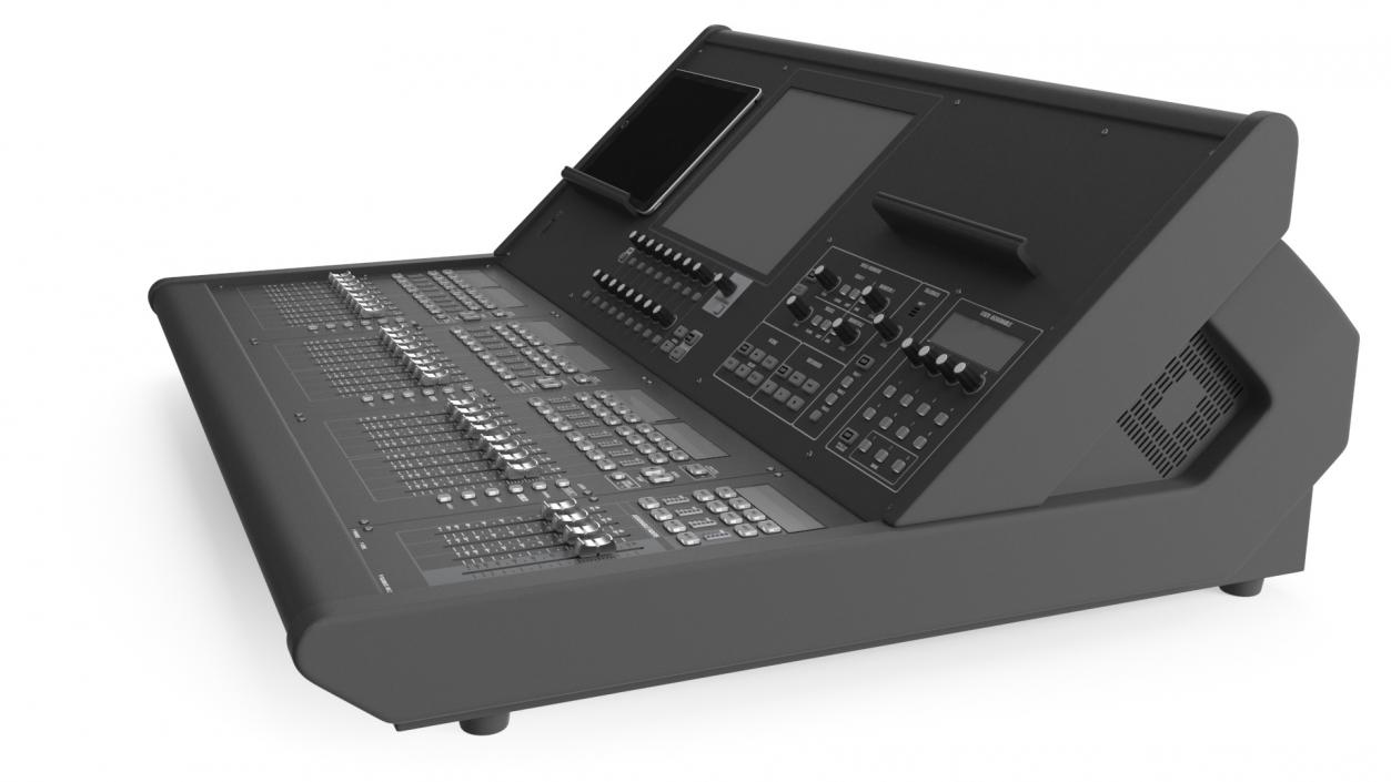 3D Live Mixing Console Grey 2