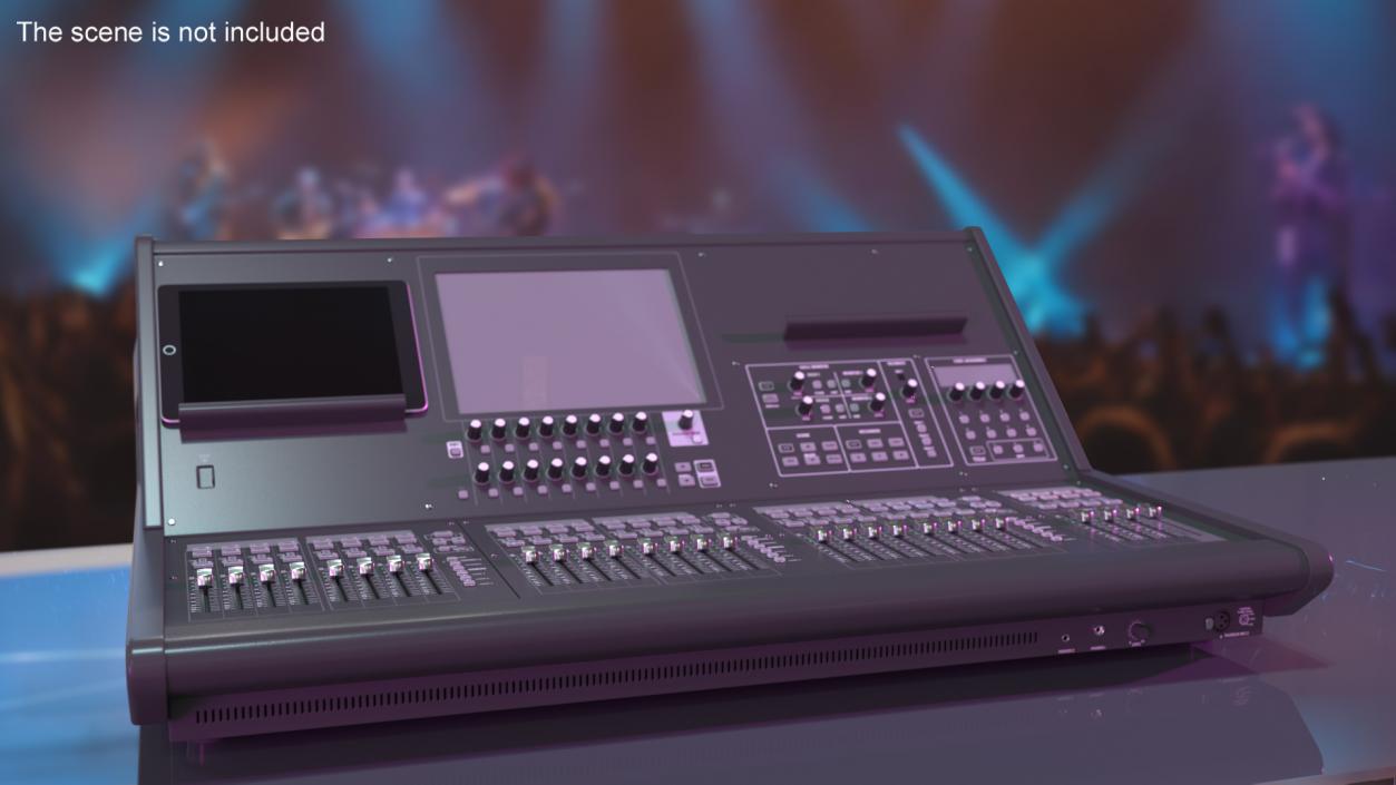 3D Live Mixing Console Grey 2