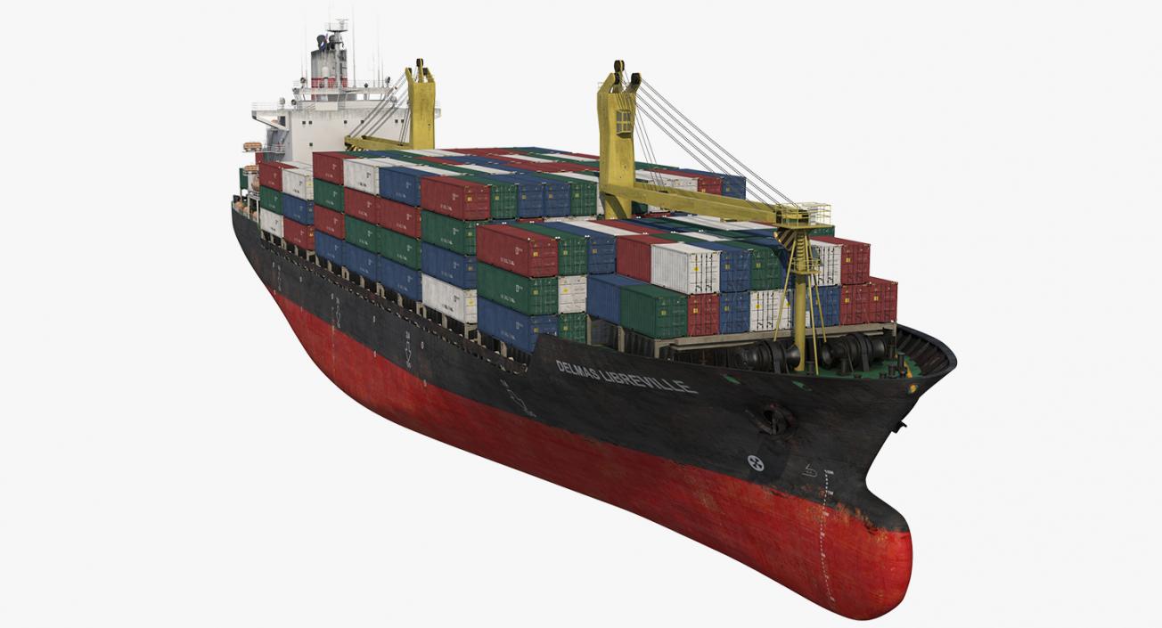 Container Ship Generic 3D