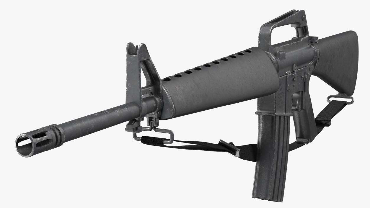 M16 Rifle(1) 3D