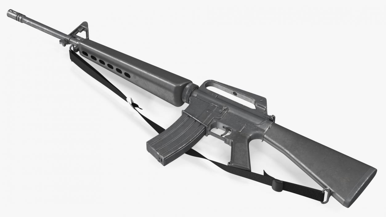 M16 Rifle(1) 3D