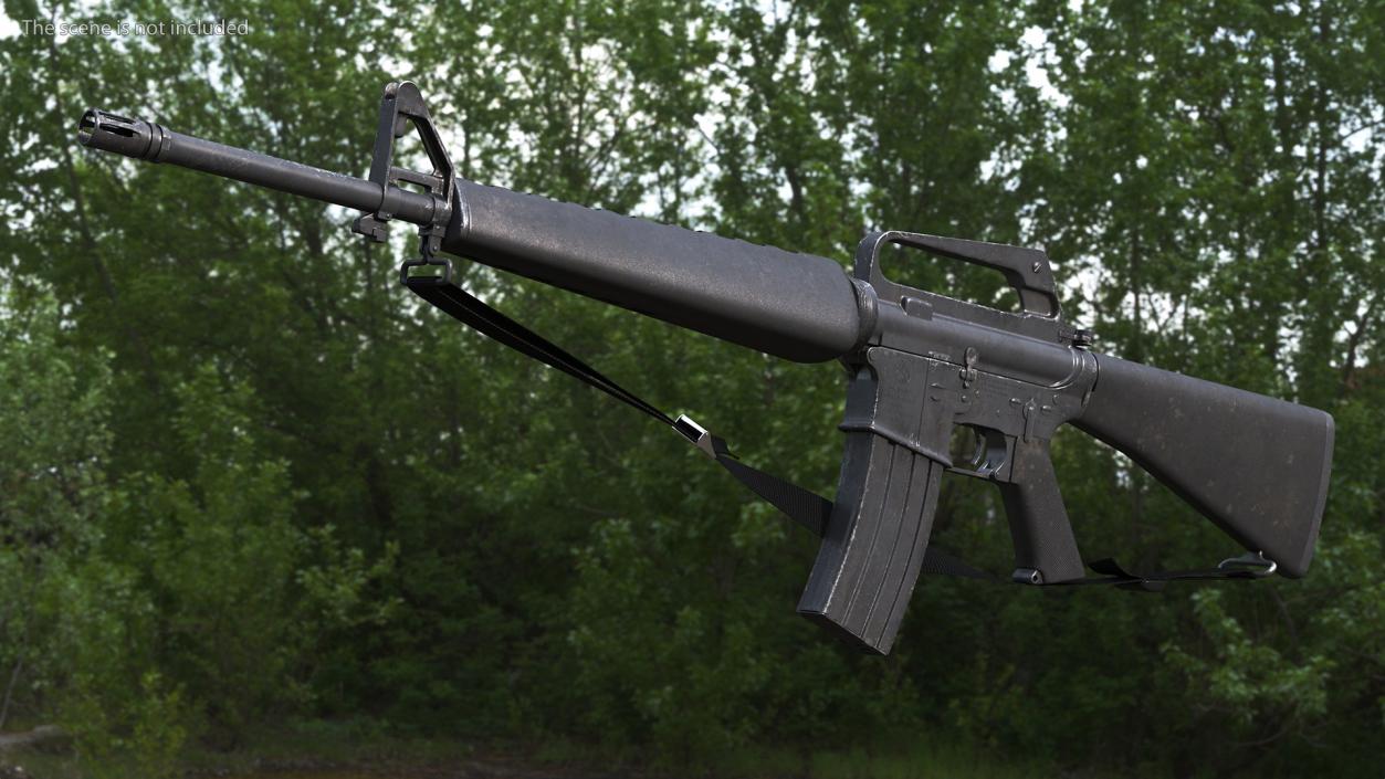 M16 Rifle(1) 3D