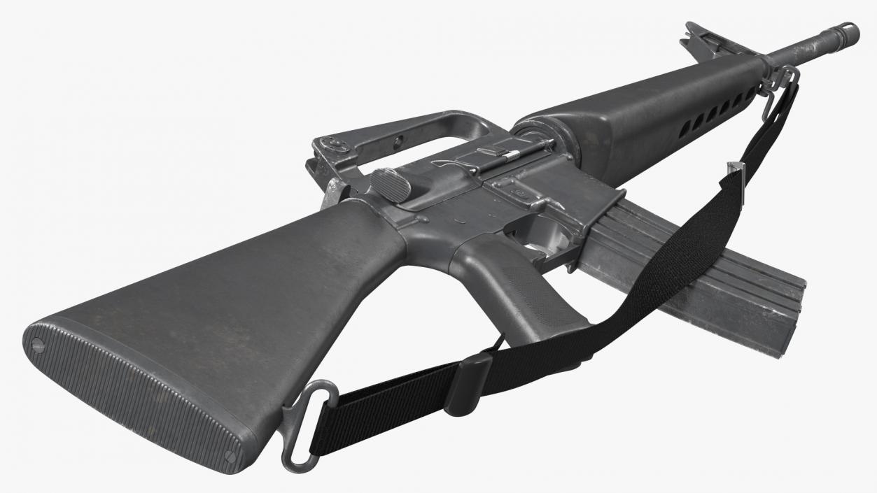 M16 Rifle(1) 3D