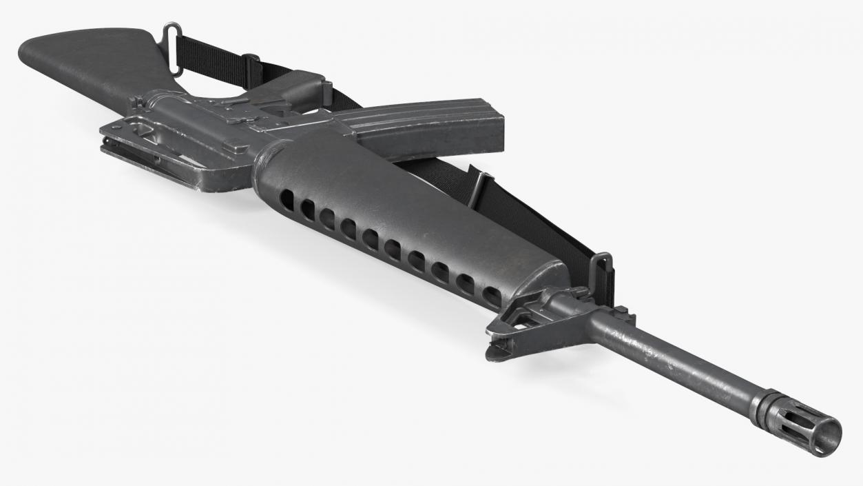 M16 Rifle(1) 3D