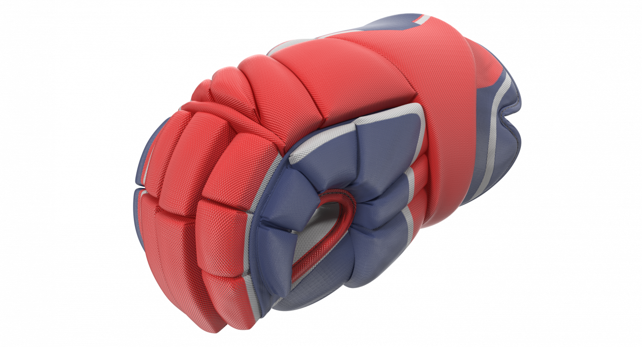 Hockey Player Gloves Rigged 3D