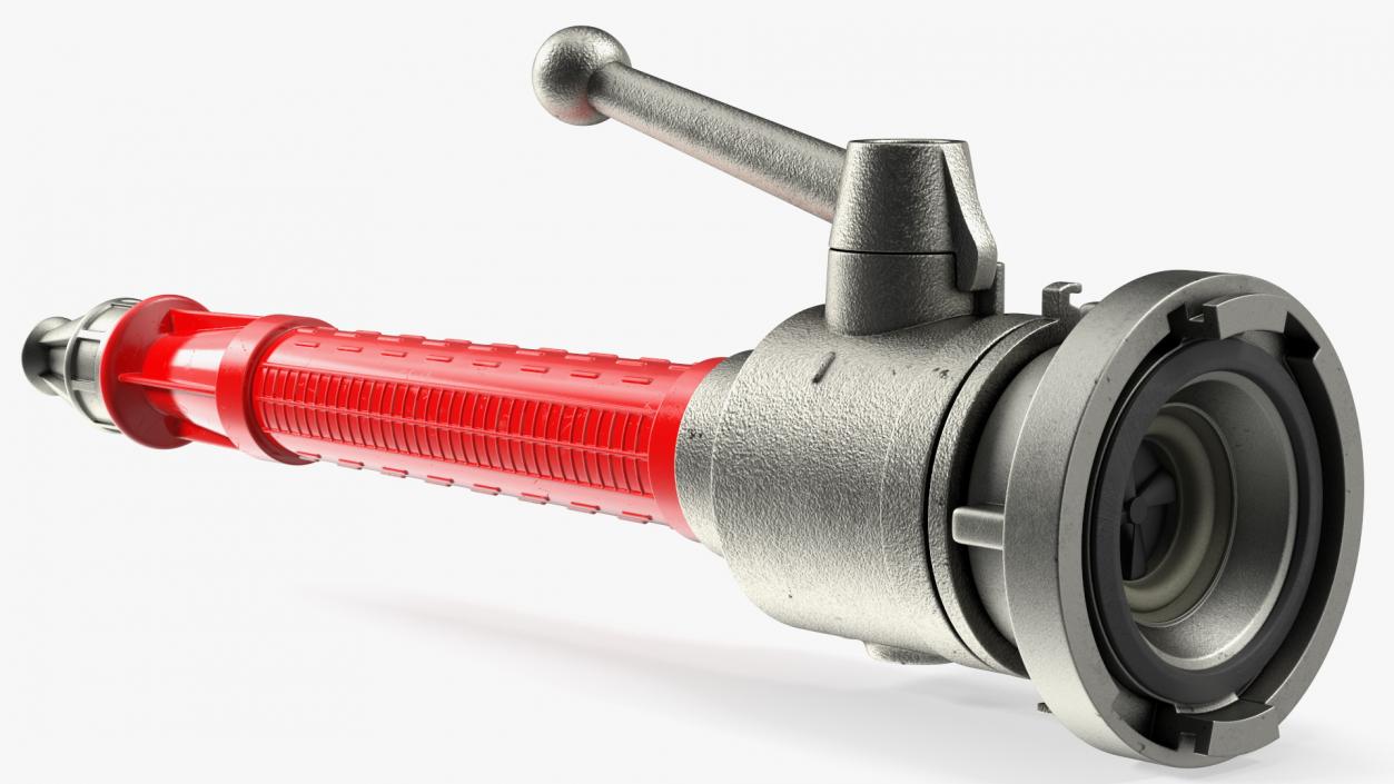 3D Plastic Fire Fighting Hose Nozzle model