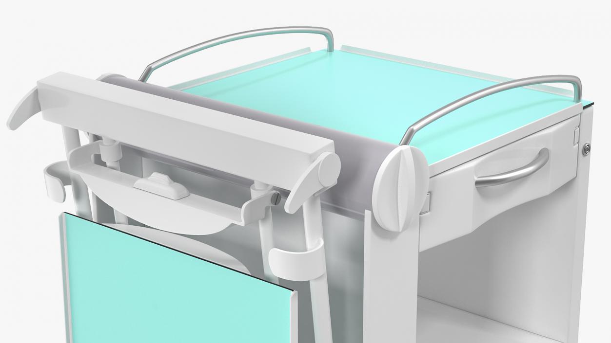 3D Self Service Bedside Cabinet model