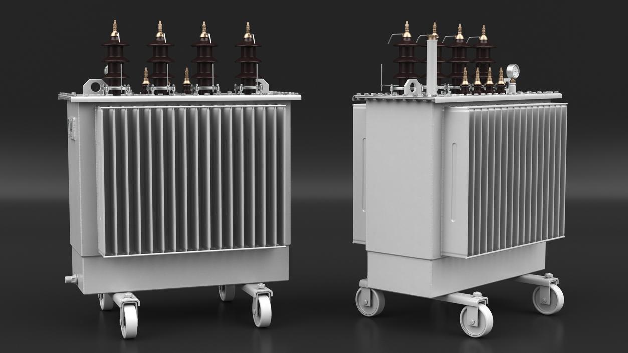 3D model Electric Transformer