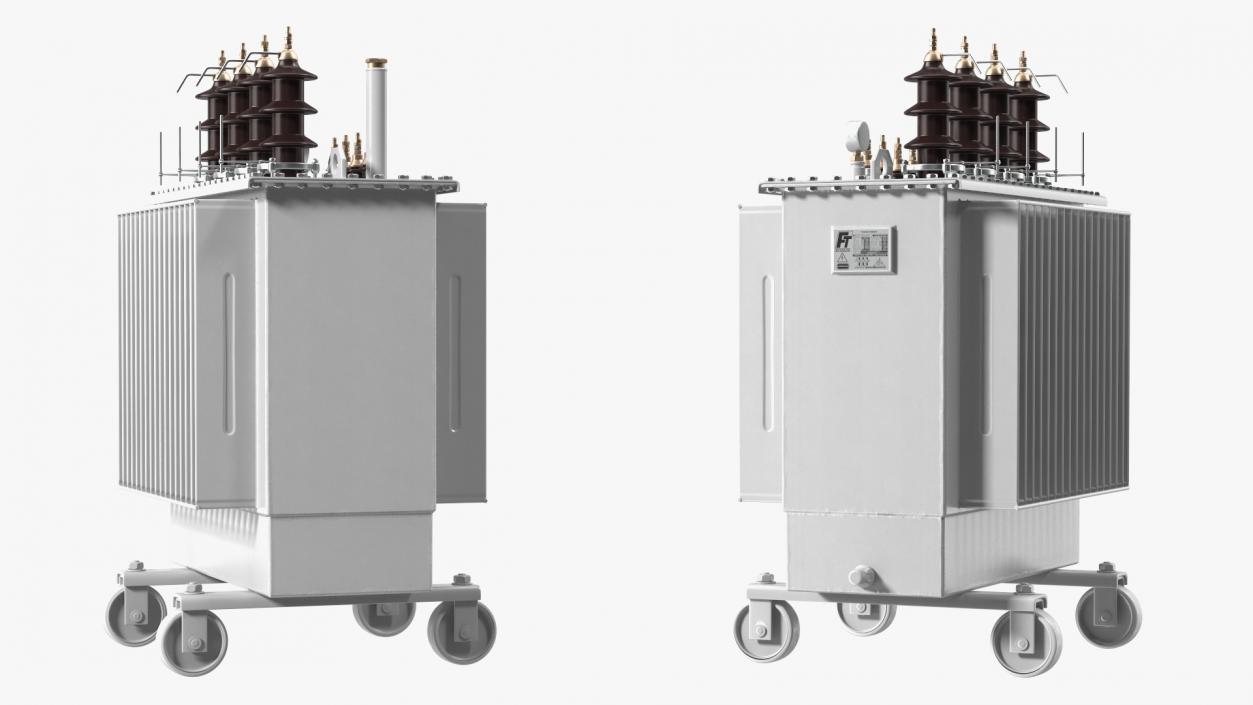 3D model Electric Transformer