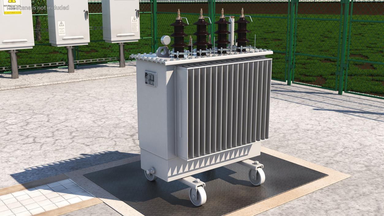 3D model Electric Transformer