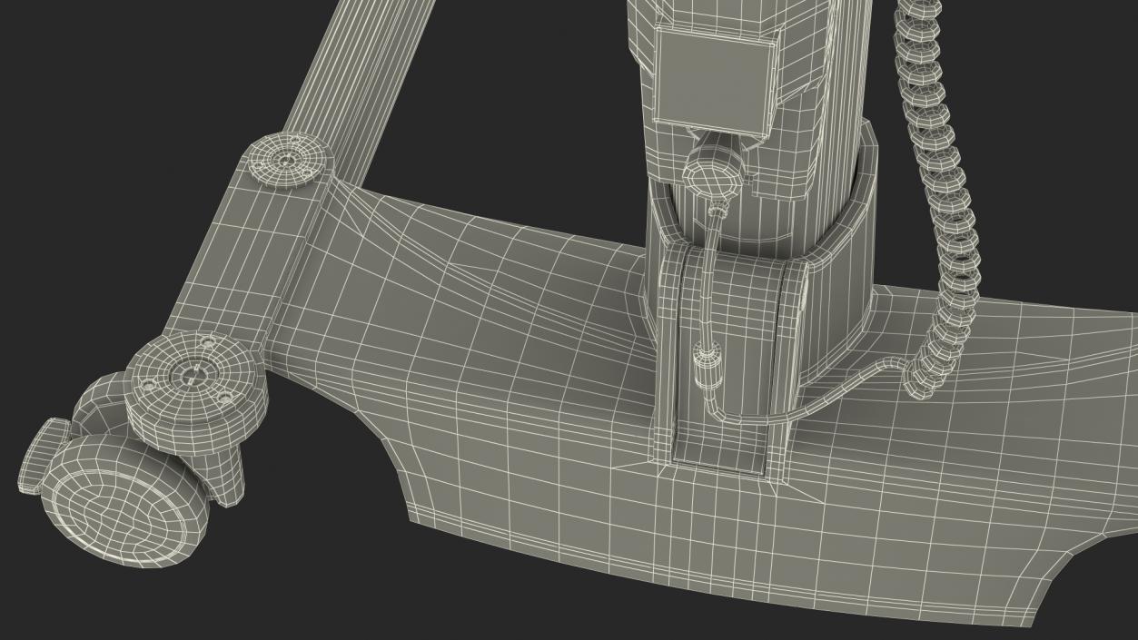 Patient Lift Rigged 3D model