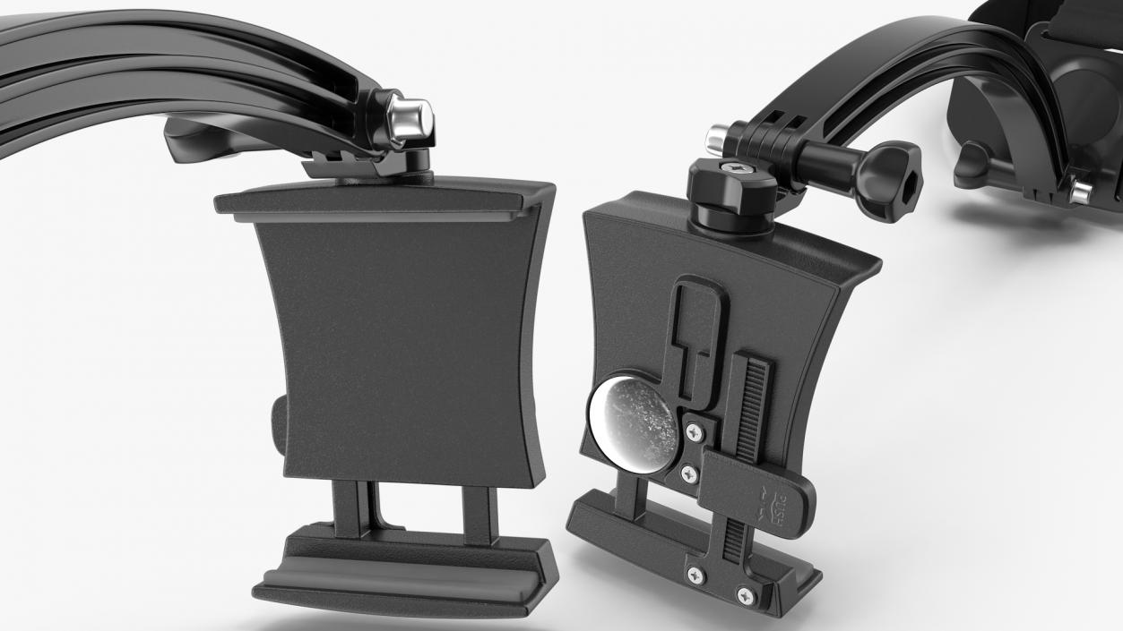 3D Head Mount Smartphone Holder model