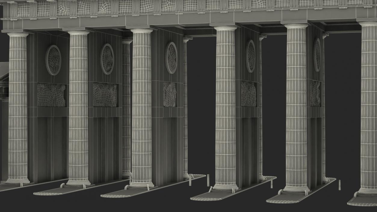 3D Brandenburg Gate