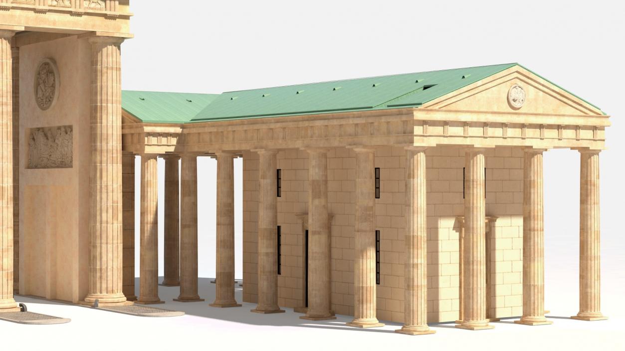 3D Brandenburg Gate