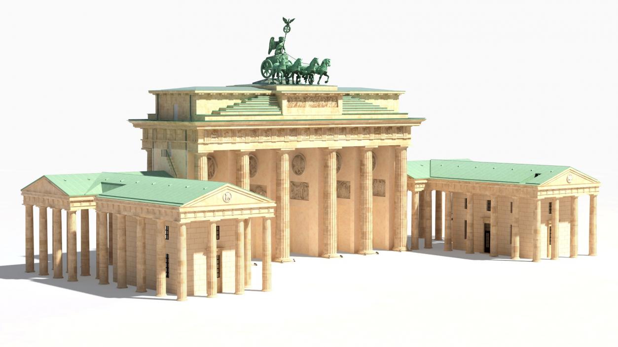 3D Brandenburg Gate