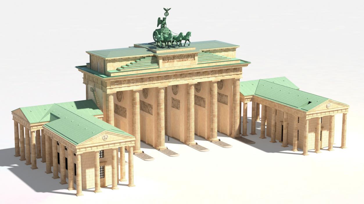 3D Brandenburg Gate