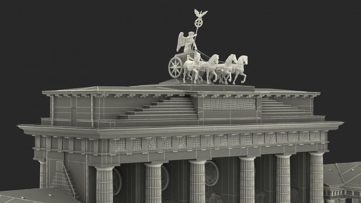 3D Brandenburg Gate