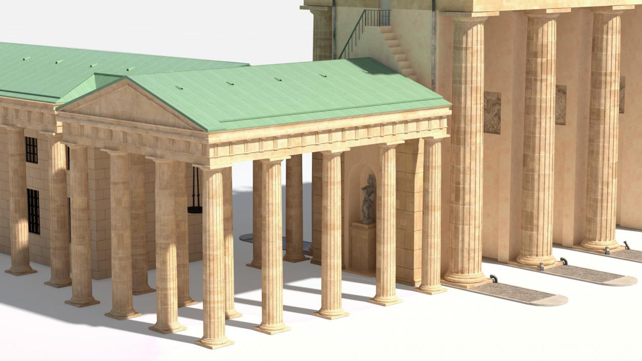 3D Brandenburg Gate