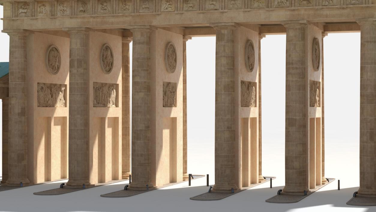 3D Brandenburg Gate