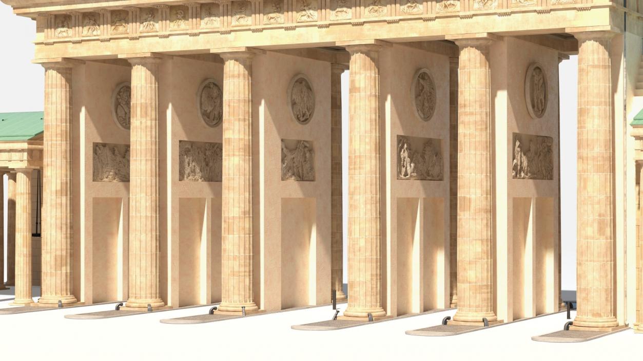 3D Brandenburg Gate