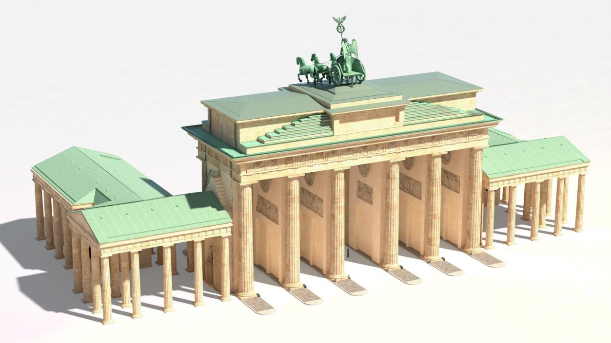 3D Brandenburg Gate