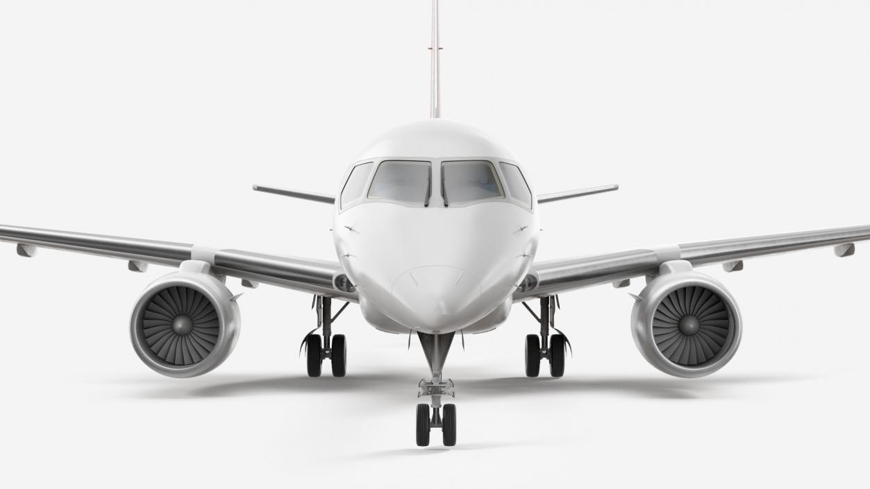 3D model Mitsubishi SpaceJet M90 Rigged