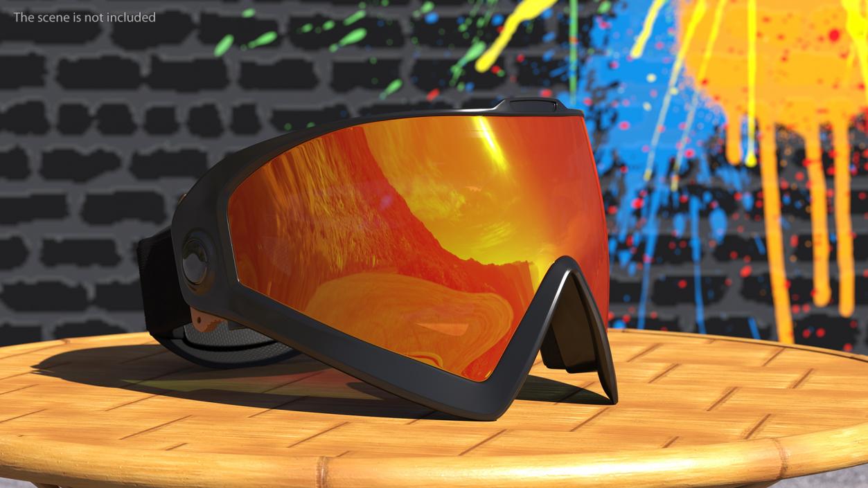 3D model Airsoft Paintball Googles