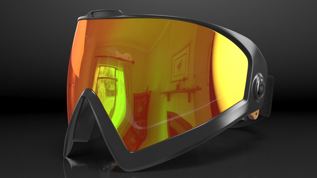 3D model Airsoft Paintball Googles